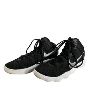 Nike Hyperdunk 2017 Mens 9 Black White Basketball Shoes Athletic US Size 9